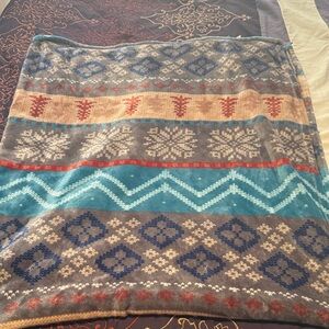 🔥The Big One Multicolor Patterned Throw Blanket- Very Soft